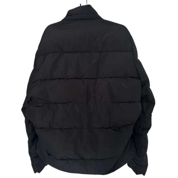 Balenciaga Logo Puffer Jacket Black Size 46 / US Medium Brand New w/ Tags - Picture 2 of 8
